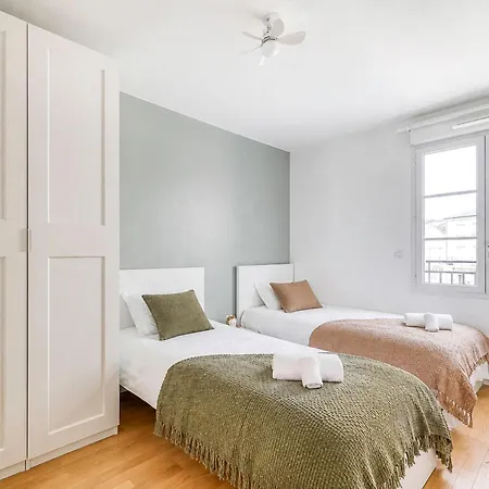 Apartmán A 5-minute Break From Disney, Direct Access To Paris *